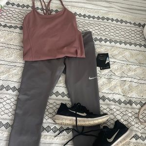Gray Nike Leggings